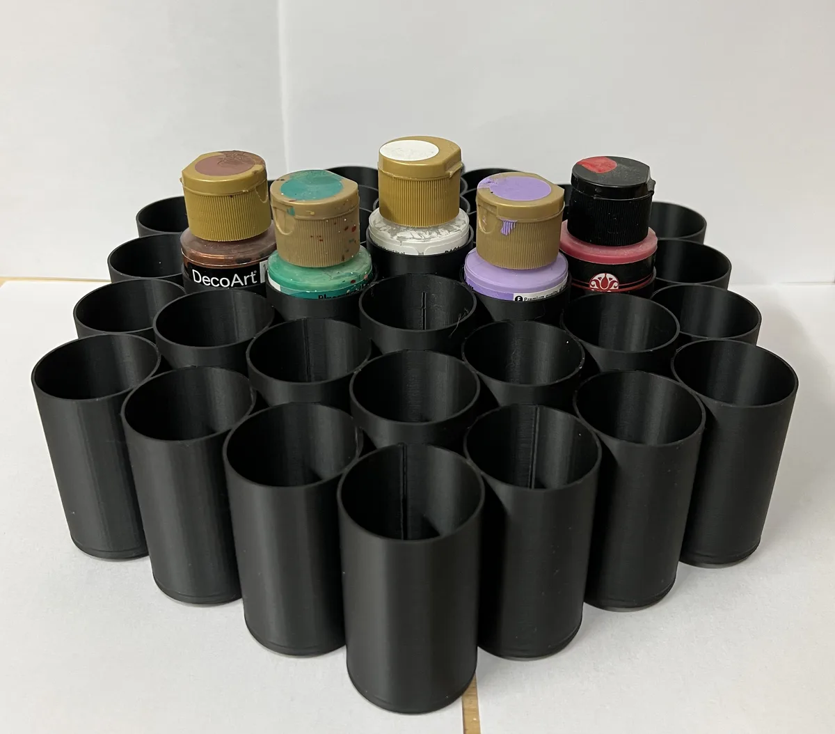 Paint bottle holder - Lazy Susan