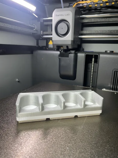 Gridfinity 25mm paint bottle holder (Paintfinity)