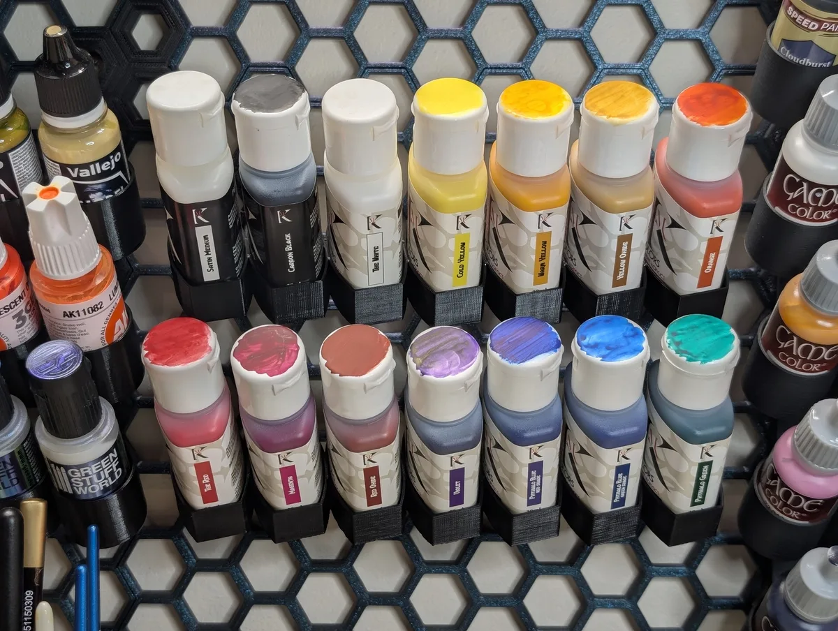 Kimera Kolors paint bottle holder for HSW