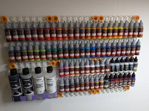 Multiboard - Vallejo Acrylic Paint Bottle Holder