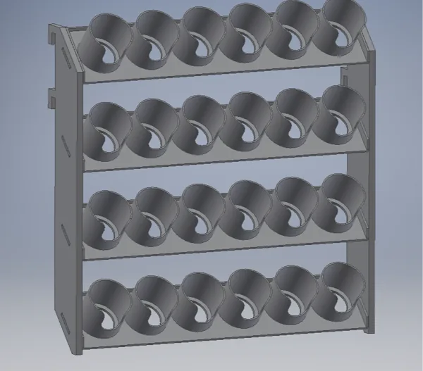 Vallejo Paint Stand for IKEA SKADIS