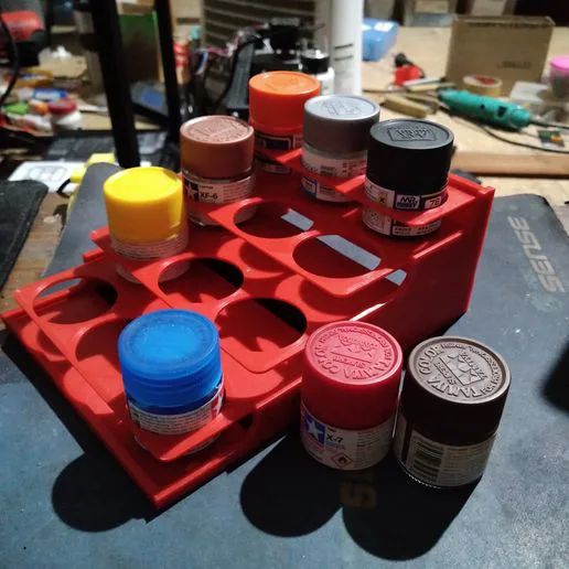 paint bottle holder