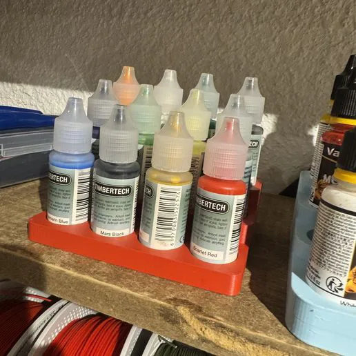 paint bottle holder