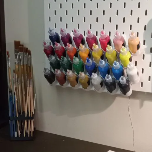 AIRBRUSH PAINT BOTTLE HOLDER FOR SKADIS