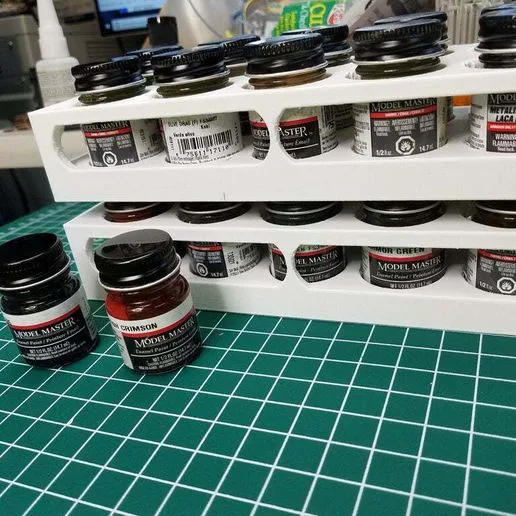 Testors Modelmaster Paint Bottle Holder