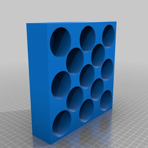 Tamiya Acrylic Vertical Wall Mount 23ML Paint Bottle Holder (Holds 13)