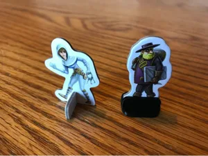 10 Minute Heist Player stand
