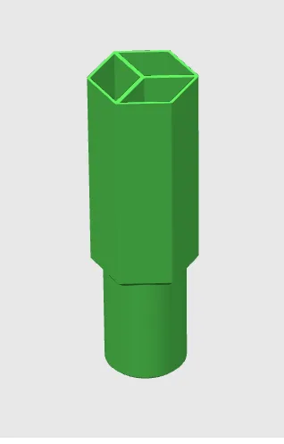 Tool holder insert for paint bottle holder