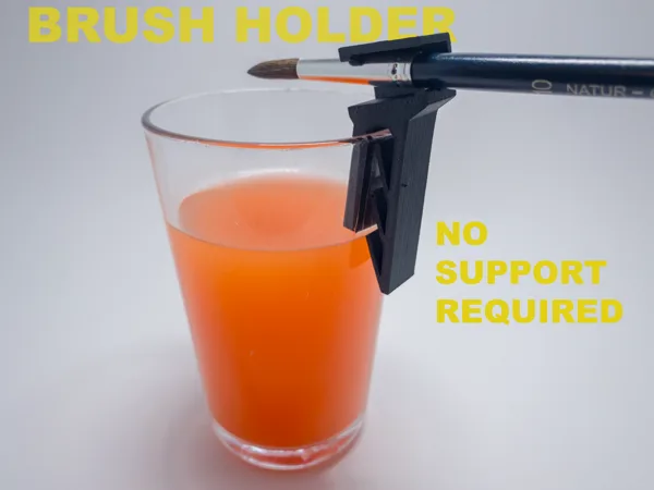 Brush Holder clip for glasses