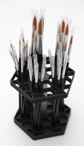Hexagon Brush Holder