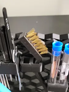 HSW Copper nozzle brush holder with peg