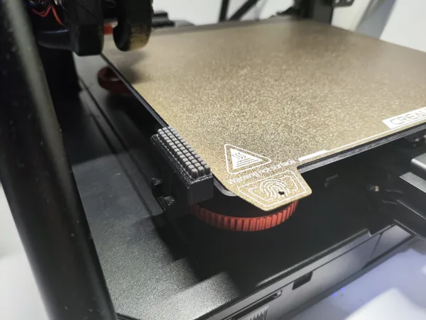 Silicone nozzle brush holder for Ender 3 S1/Pro