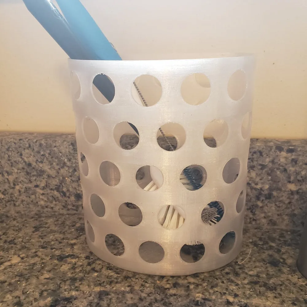 Sink Brush Holder