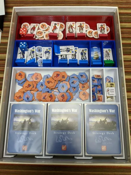 Washington's War Organizer (GMT Games 2nd Printing)