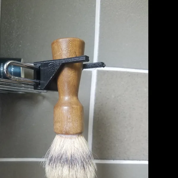 Shaving brush holder