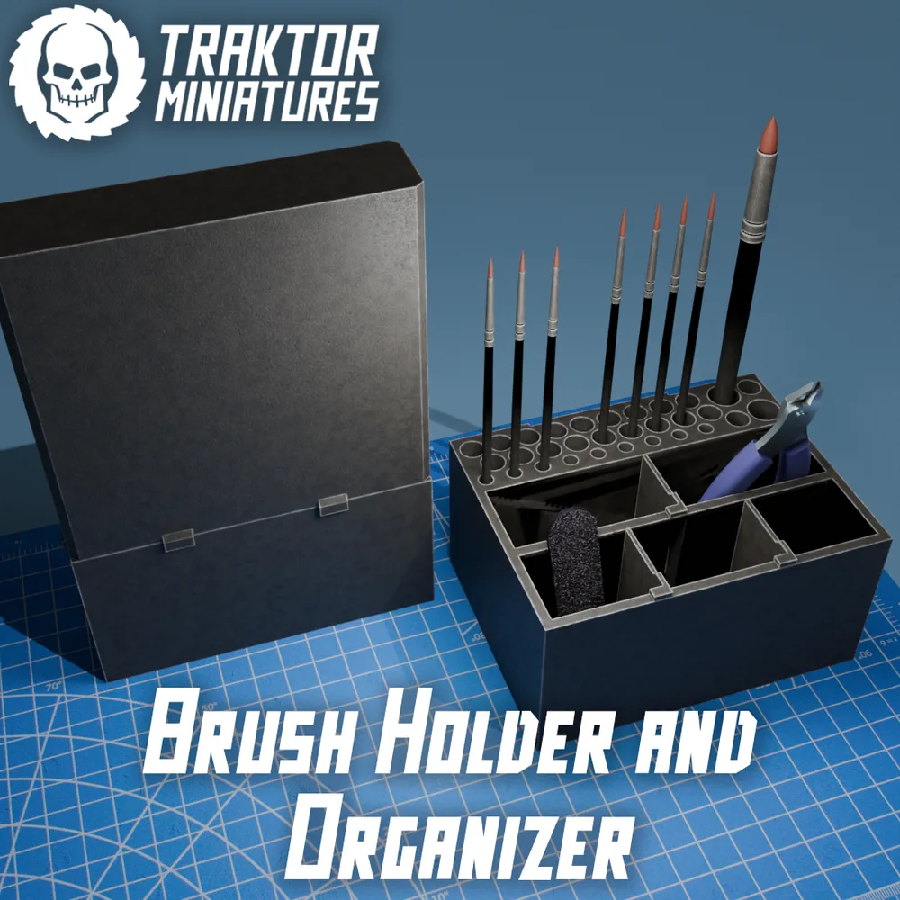 Easy Brush Holder and Organizer