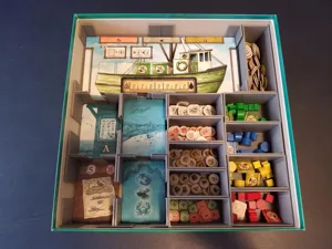 Captains of the Gulf Board Game Insert