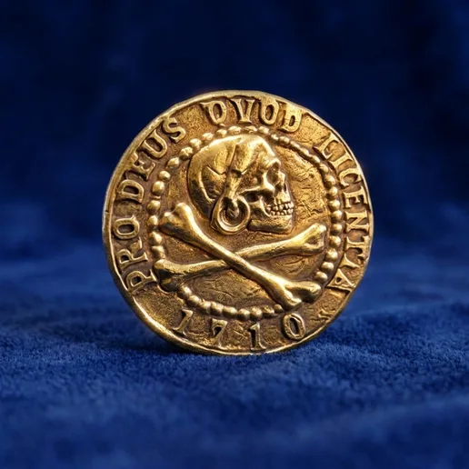 Libertalia Skull Doubloon