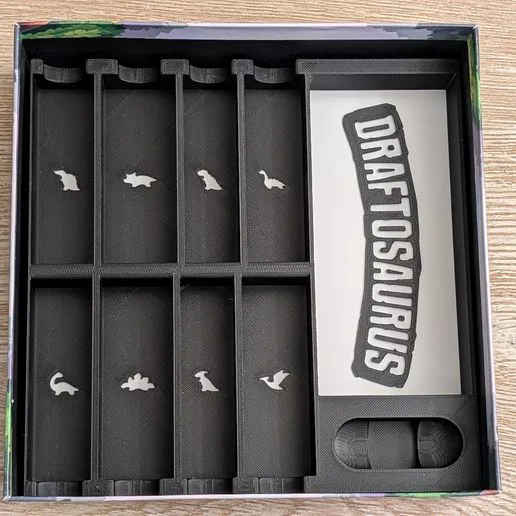 Draftosaurus Insert and Token Upgrade