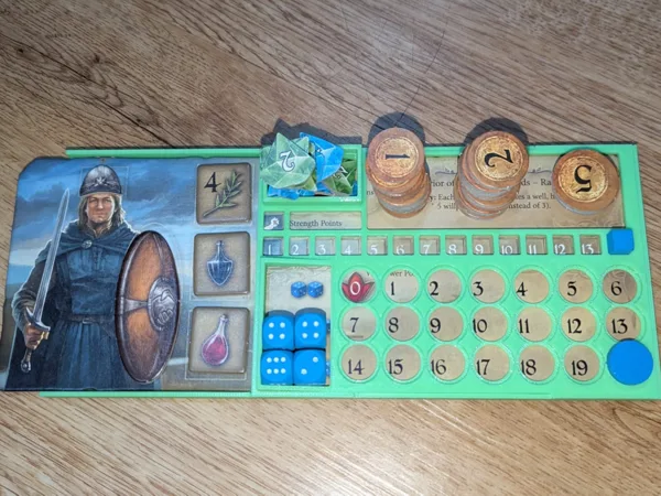 Legends of Andor - Character cover sheet