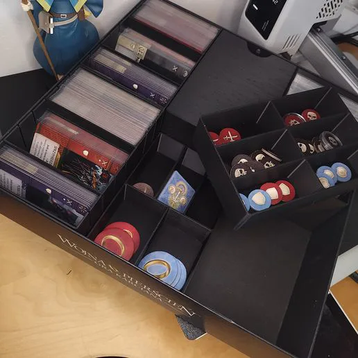 War of the Ring: the Card Game box & expansions Modular Storagemaxxed Futureproof Insert