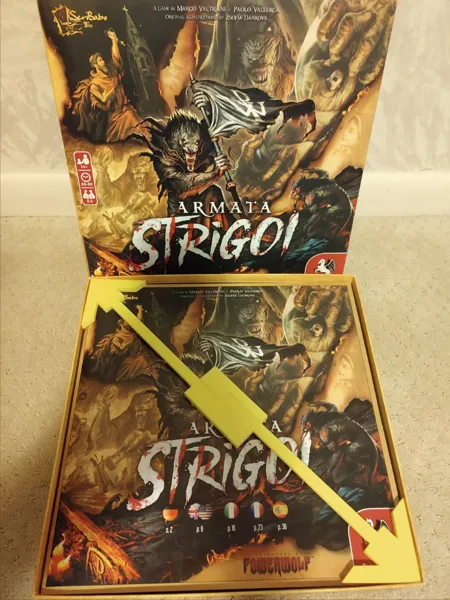 Armata Strigoi board game insert & organizer