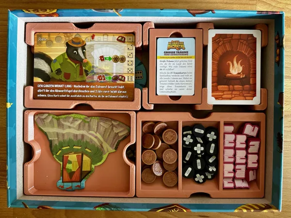 Creature Comforts Board Game Storage Trays For Wooden Resource Upgrade