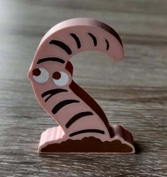 Creature Comforts Kickstarter First-player Worm