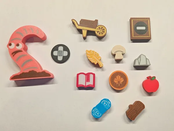 Creature Comforts Tiere vom Ahorntal Wooden Bits