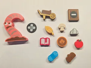 Creature Comforts Tiere vom Ahorntal Wooden Bits