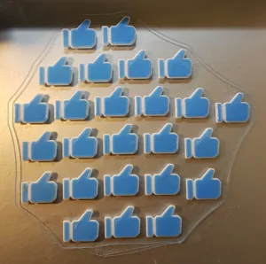 Gaslands Audience Vote Markers (Like)