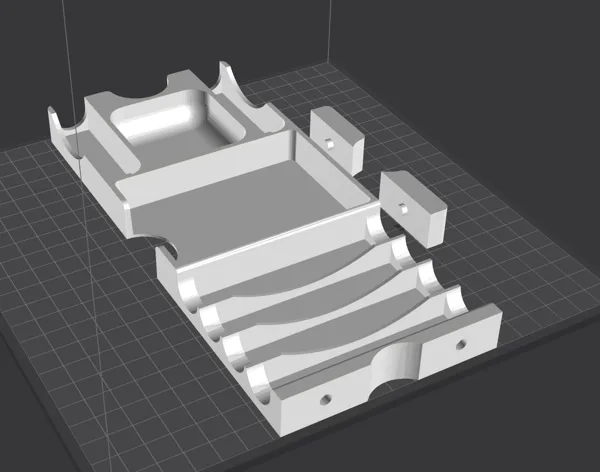 Split Build-a-Tyrant and Age of Tyranny Trays for TMB Trove Chest Organizer