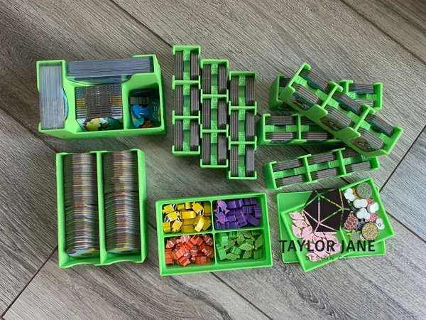 Shallow Sea Compatible Board Game Organizer, Fits Promos and Expansion