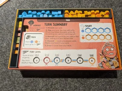 Fort Board Game Tray
