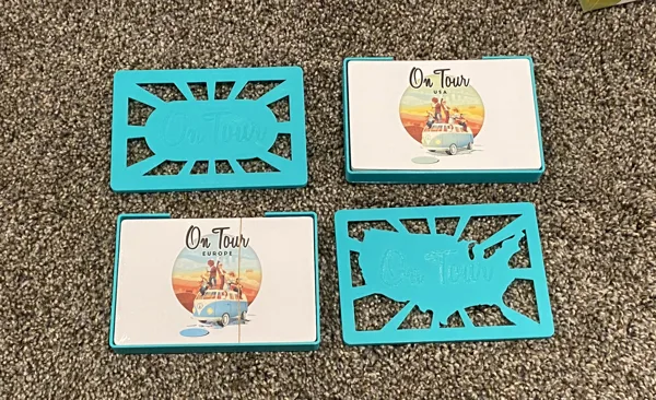 On Tour Card Holders
