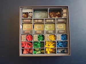 Wildcatters Board Game Insert