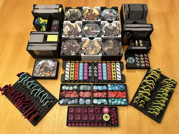 Uprising: Curse of the Last Emperor insert + expansions