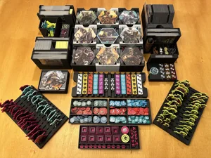 Uprising: Curse of the Last Emperor insert + expansions
