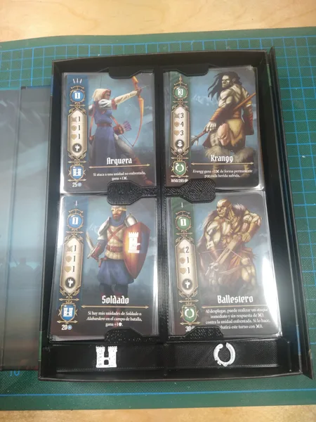 Drums of War: enclave (Tambores de Guerra: enclave) custom insert