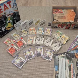 Heat: Pedal to the Metal + 3 Expansions Insert (Tunnel Vision, Heavy Rain, Rocky Roads and Legends) - Customizable!  !