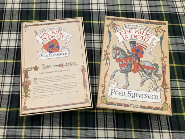The King is Dead 2nd Edition Organizer Insert