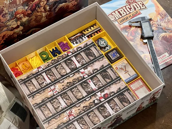 Zombicide Undead or Alive Component Trays