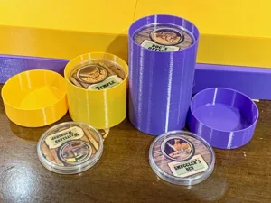 Shadows of Brimstone Town Location Token Storage Tube
