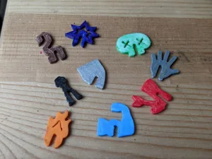Gloomhaven Status Markers REMIX