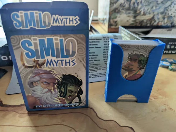 Similo Animals, Wild Animals, History, and Myths cards organizer - sleeved cards