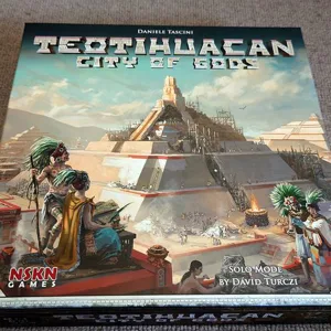 Teotihuacan - City of the Gods and all expansions insert