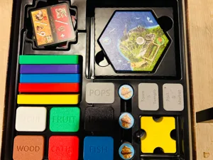 Archipelago Board Game Insert Organizer