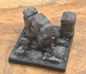 Heroquest - Secret door tile 3D model