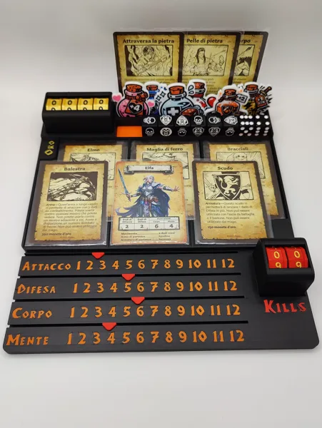 Tavola Giocatore per Heroquest
