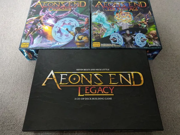 Aeon's End Collection up to Outcasts - Boardgame Storage Solution